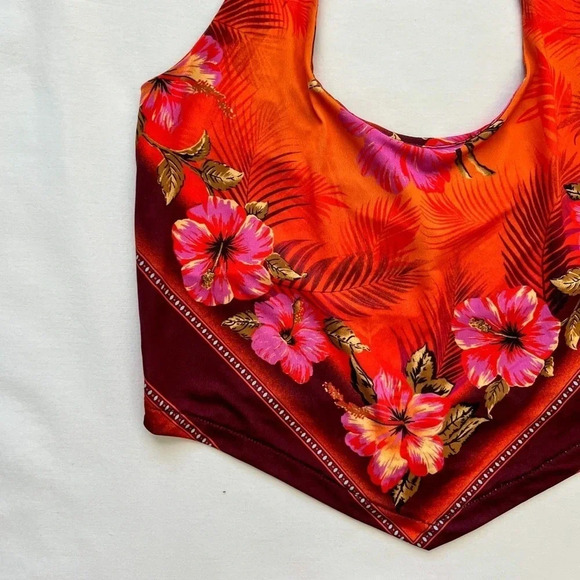 NWT Urban Outfitters Primrose Square Neck Halter Top - Picture 4 of 5